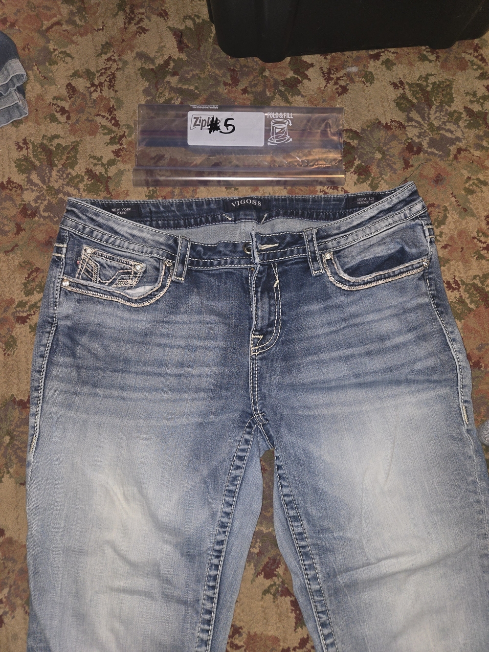 VIGOSS bootcut jeans in Blue Waist 13/14